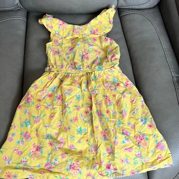 patterned yellow dress Dilara Maxi Dress main image 0